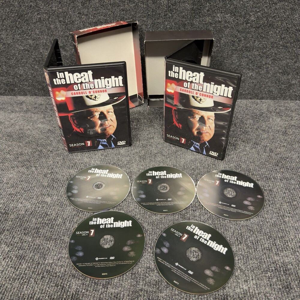 In the Heat of the Night: The Complete Seventh Season 7 (5-DVD Set) O’Connor